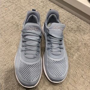APL Knit Running Sneakers in Light Blue